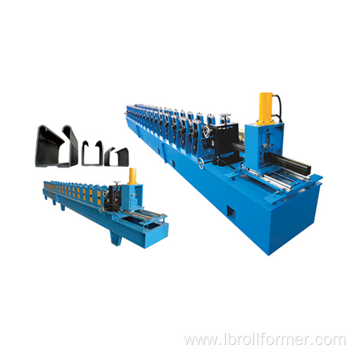 Metal Rolling Shutters U Channel Series Forming Machine